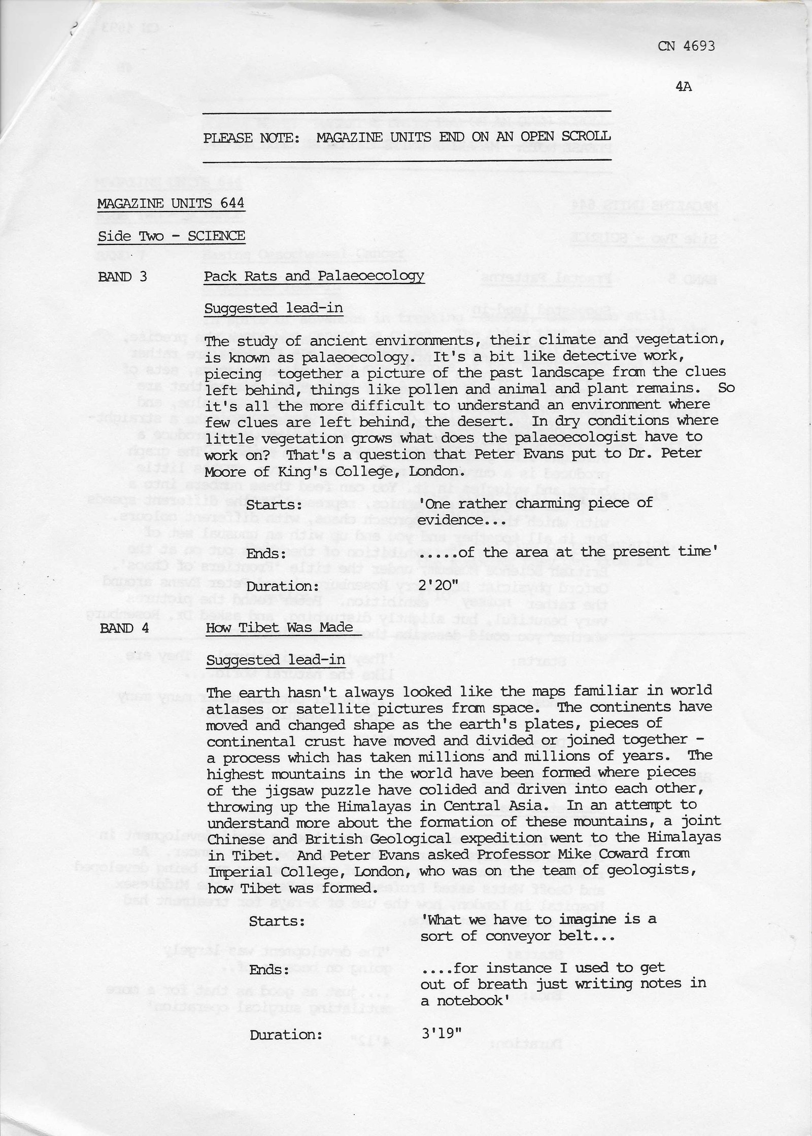 Inserts from CN 4693